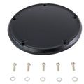 M8 Wrinkle Black 5-Hole Smooth Derby Cover for Harley-Davidson