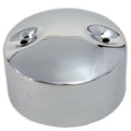 Chrome Generator 3-Brush End Cover for Harley-Davidson