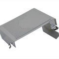 Chrome Ribbed Battery Side Cover for Harley-Davidson