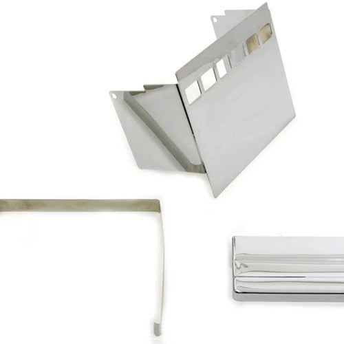 Chrome Square Battery Cover Kit for Harley-Davidson