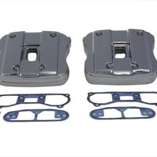 Rocker Box Cover Set Chrome for Harley-Davidson