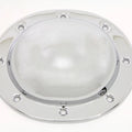 Steel Dimple Derby Cover Chrome for Harley-Davidson