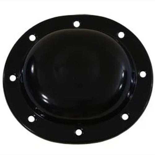 Replica Dimple Steel Derby Cover Black for Harley-Davidson
