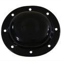 Replica Dimple Steel Derby Cover Black for Harley-Davidson