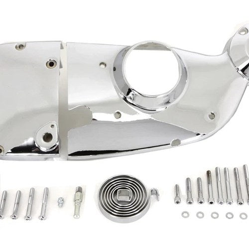 Chrome Cam and Sprocket Cover Kit for Harley-Davidson