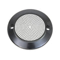 Black 2-Hole Perforated Ignition System Cover for Harley-Davidson