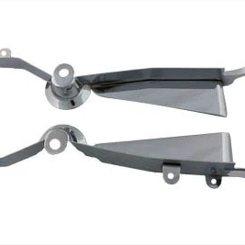 Saddlebag Filler Panel Kit Chrome for Harley-Davidson