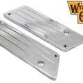Wyatt Gatling Milled Saddlebag Face Plate for Harley-Davidson