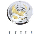 5-Hole Derby Cover Gold Inlay for Harley-Davidson