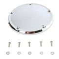 Chrome 5-Hole Smooth Derby Cover for Harley-Davidson