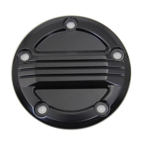 Black Air Flow Ignition System Cover for Harley-Davidson