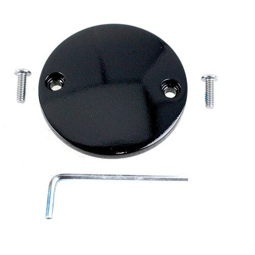 M8 Ignition System Cover Smooth Gloss Black for Harley-Davidson
