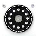 Outlaw Black Pulley Cover Kit for Harley-Davidson
