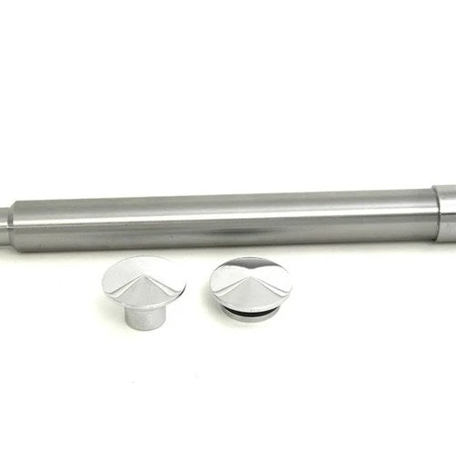Chrome Flush Mount Front Axle for Harley-Davidson