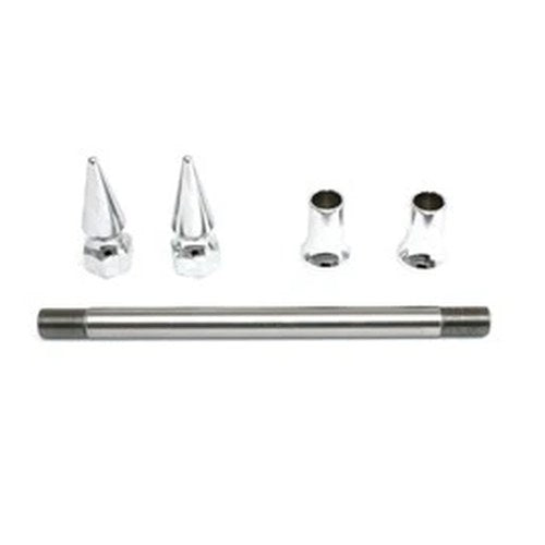 Chrome Front Axle Kit for Harley-Davidson