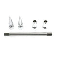 Chrome Front Axle Kit for Harley-Davidson