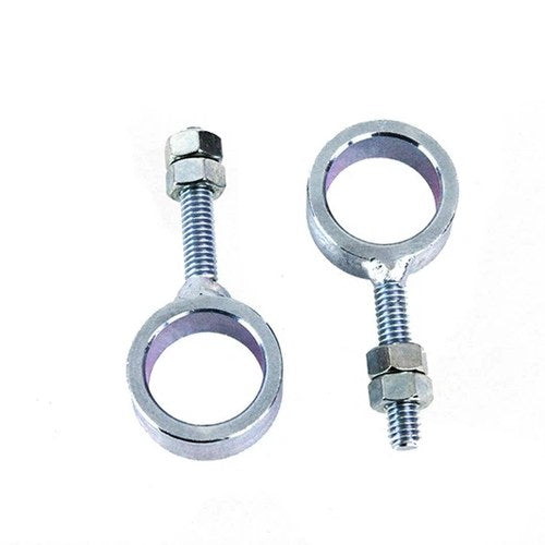 Rear Axle Adjuster Set Zinc for Harley-Davidson