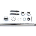 Chrome Rear Axle Kit for Harley-Davidson