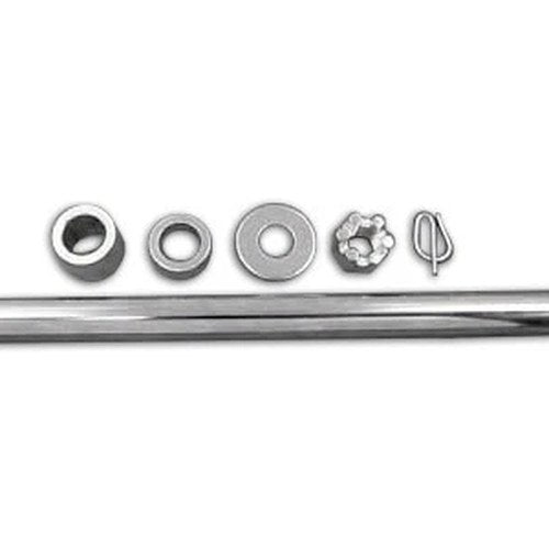 Chrome Rear Axle Kit for Harley-Davidson