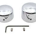 Chrome Rear Axle Nut Cap Set for Harley-Davidson