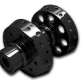 Black Rear Wheel Hub for Harley-Davidson