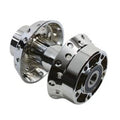 Chrome Front Wheel Hub 3/4 inch Bearings for Harley-Davidson
