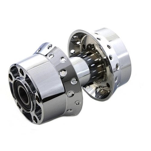 Chrome Rear Wheel Hub 25mm Bearings for Harley-Davidson