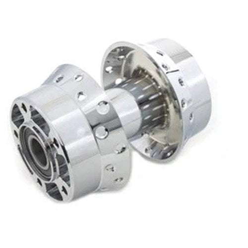 Wheel Hub with 25mm Bearings Chrome for Harley-Davidson