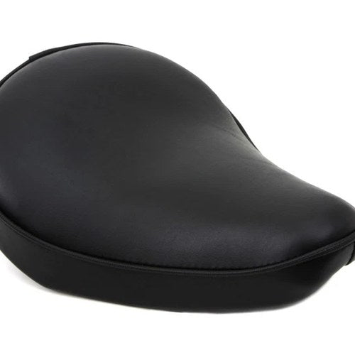 Black Smooth Solo Seat Small for Harley-Davidson