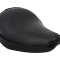 Black Smooth Solo Seat Small for Harley-Davidson