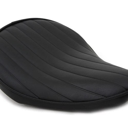 Black Tuck and Roll Solo Seat Small for Harley-Davidson