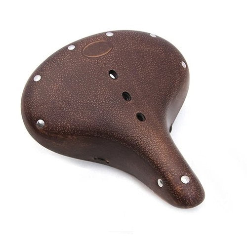 Troxel Replica Bicycle Seat Dark Brown for Harley-Davidson