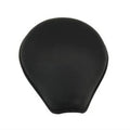 Velocipede Black Leather Solo Seat for Harley-Davidson
