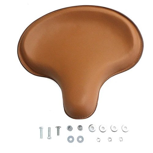 Corbin Gentry Brown Solo Seat for Harley-Davidson