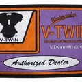 V-Twin Authorized Counter Mat for Harley-Davidson