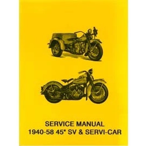 45 WL Solo Repair Manual for Harley-Davidson