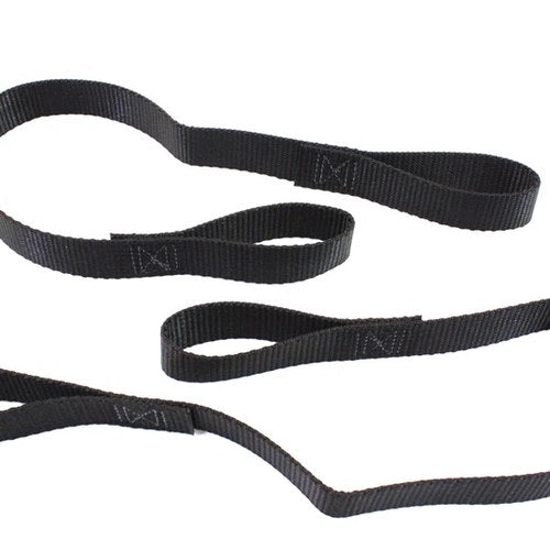 Black Nylon Tie Down Assist 12 inch x 1 inch for Harley-Davidson