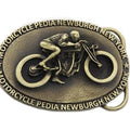 Motorcyclepedia Board Track Belt Buckle for Harley-Davidson