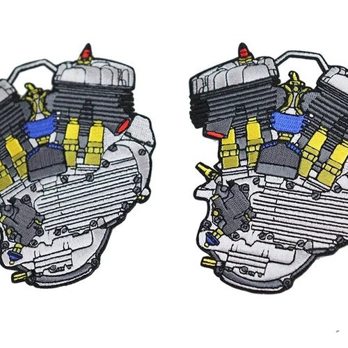 45 Engine Patch Set for Harley-Davidson