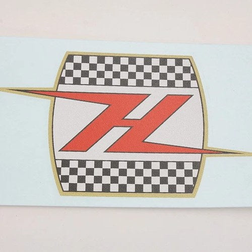 Oil Tank "H" Style Decal for Harley-Davidson
