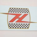 Oil Tank "H" Style Decal for Harley-Davidson