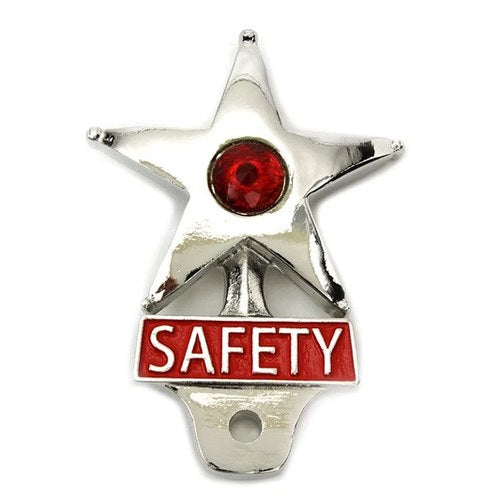 Safety License Plate Topper with Reflector for Harley-Davidson