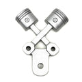 Piston License Plate Topper for Harley-Davidson
