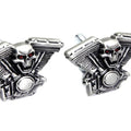 Skull on Panhead Engine License Plate Topper Set for Harley-Davidson