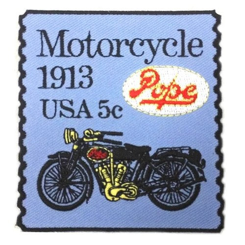 1913 Motorcycle Stamp Patches for Harley-Davidson