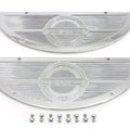 Deluxe Footboard Insert Chrome for Harley-Davidson
