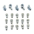 Alemite Grease Fitting Set White Zinc for Harley-Davidson