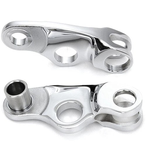 Chrome Spring Fork Rocker Set for Harley-Davidson
