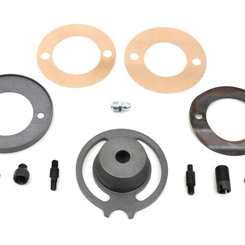 Parkerized Front Brake Plate Cover Kit for Harley-Davidson