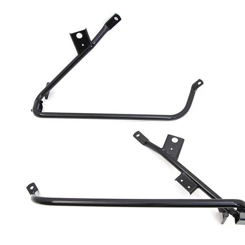 Saddlebag Guard Set Black for Harley-Davidson